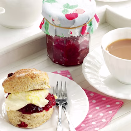 Banana Berry Scone