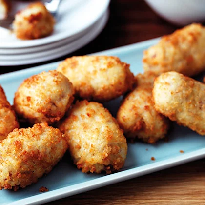 Spanish Ham and Mushroom Croquetas