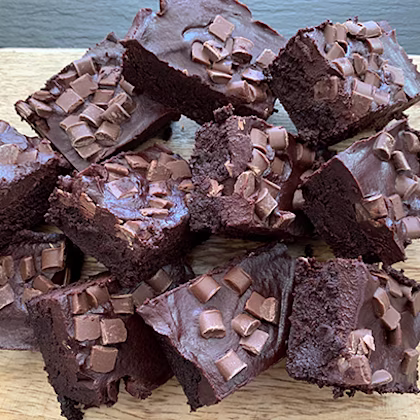 Chocolate Ganache Brownies