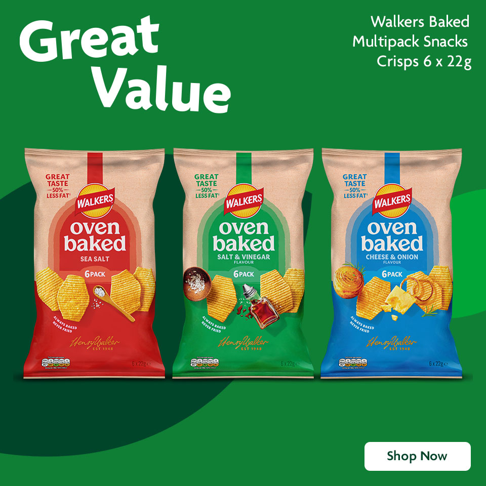 Walkers multipack promo banner