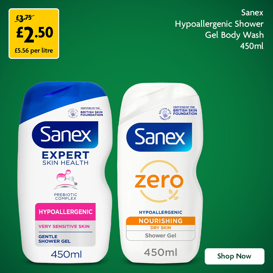 Sanex Promotional Banner 