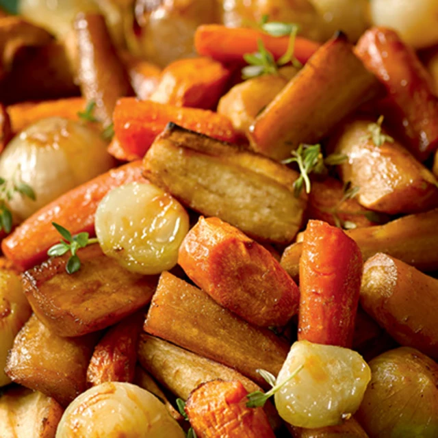 Maple Roasted Roots