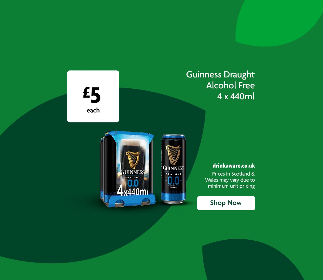 Guinness promotional banner