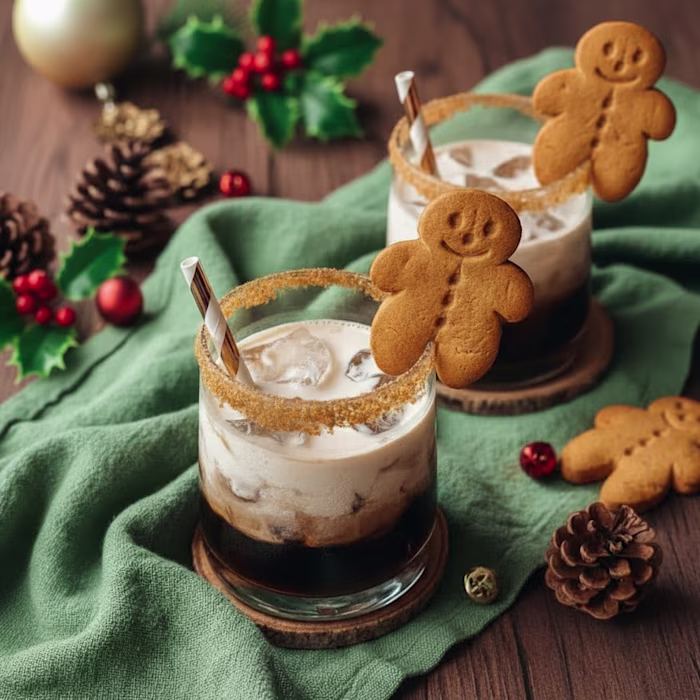White Christmas Cocktail (Pumpkin Spice White Russian)