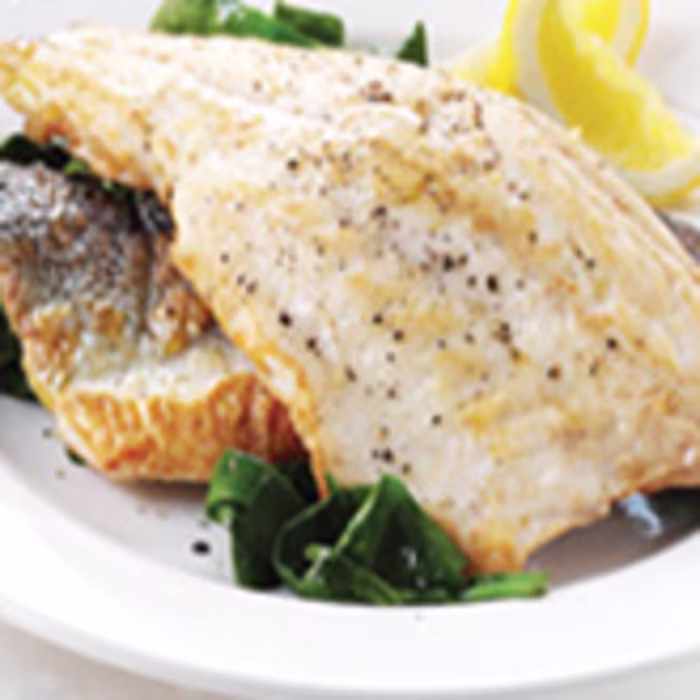 Lemon and Black Pepper Roasted Sea Bass