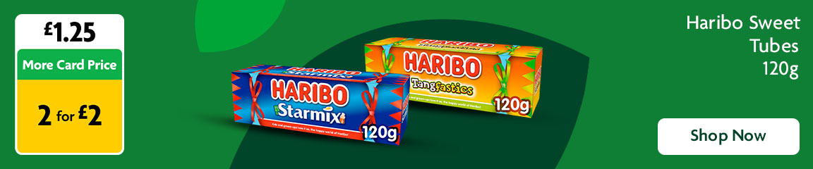 Haribo promotional banner