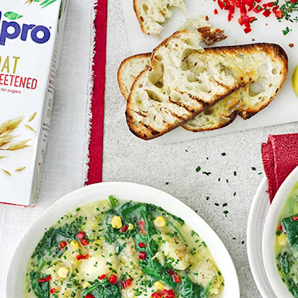Corn, Leek and Potato Chowder