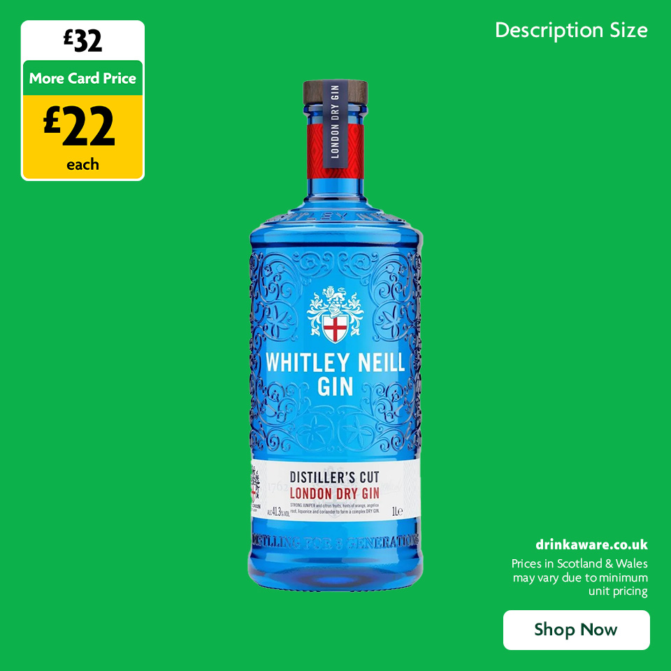 Whitey Neill Distillers Cut Gin banner