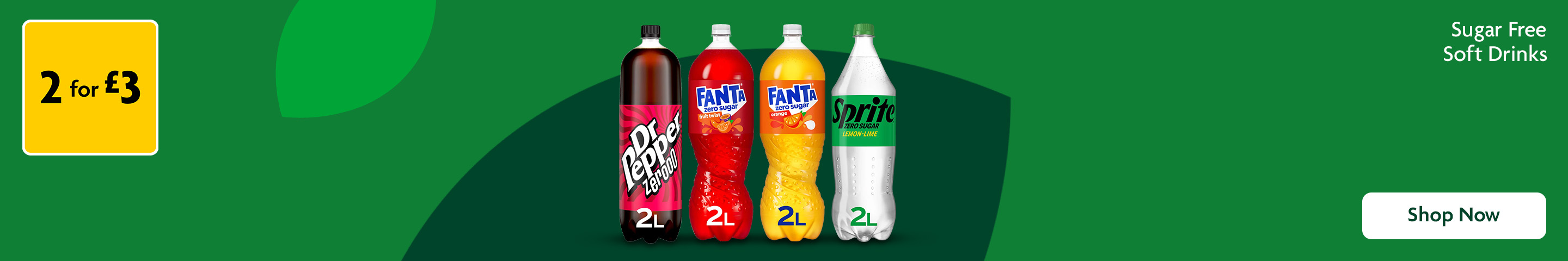 Fanta Zero Promotional Banner