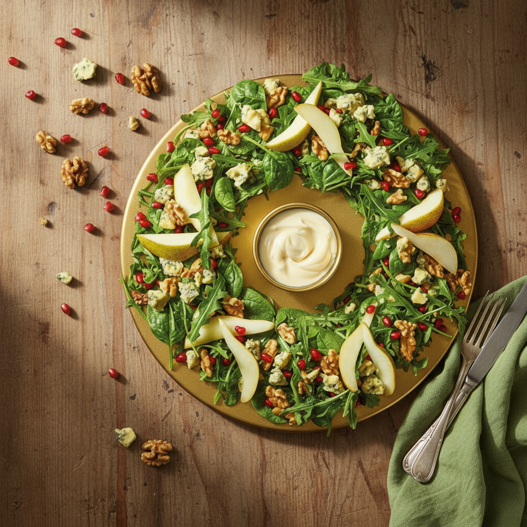 Christmas Wreath Salad