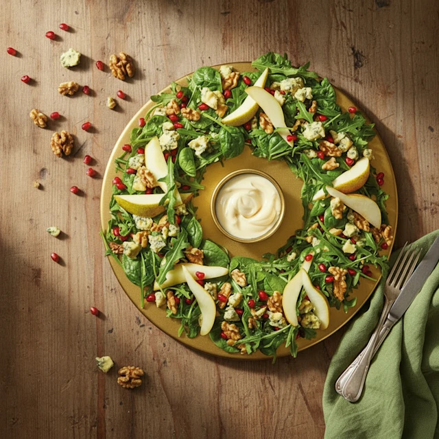 Christmas Wreath Salad