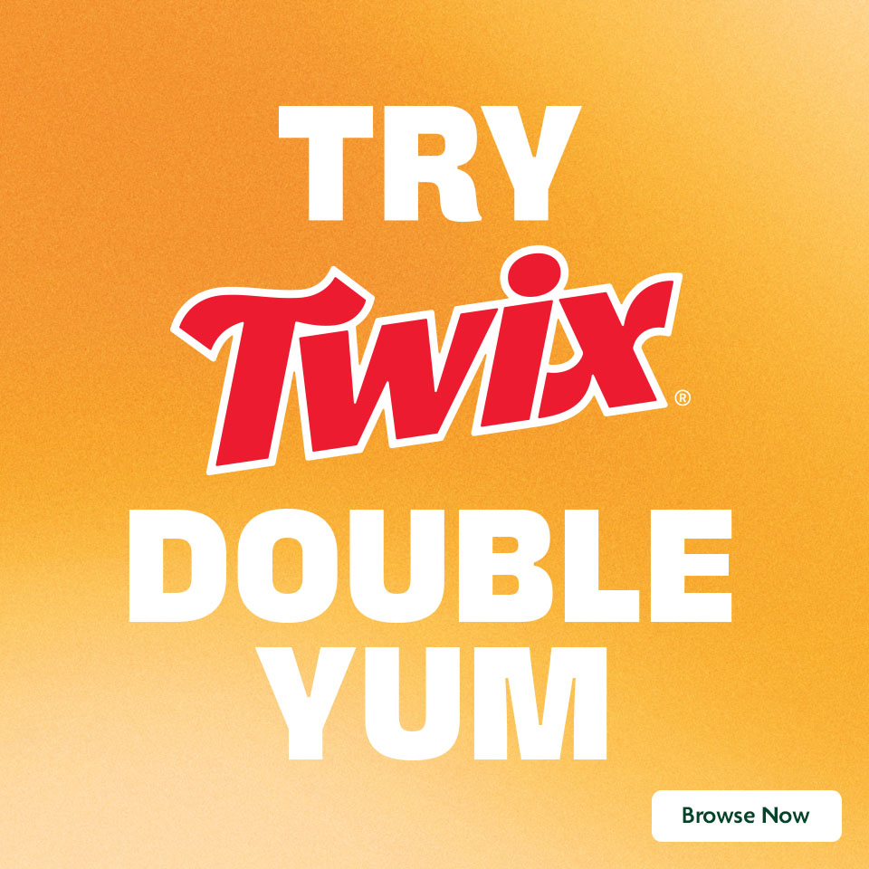 Twix Promo Banner