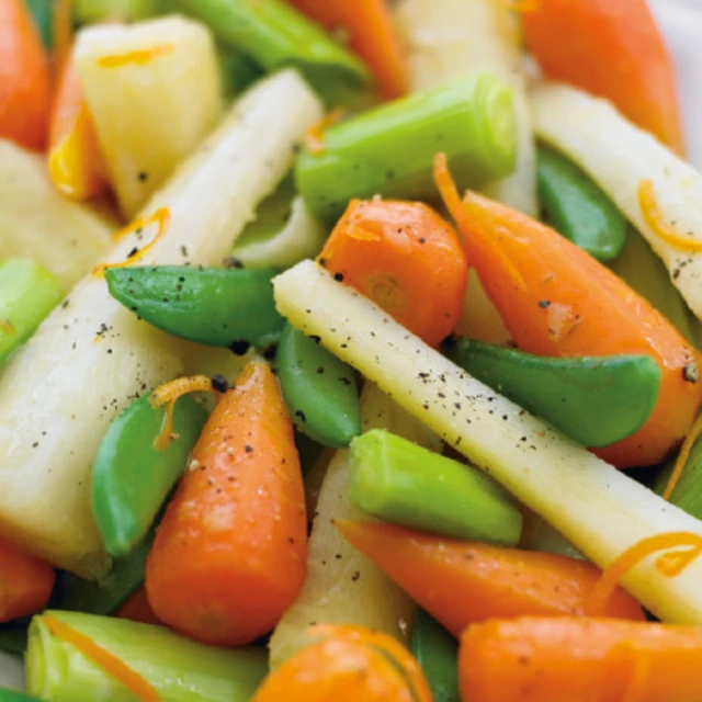Medley of Vegetables with Citrus Butter