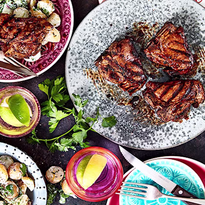 Minted Lamb Chops