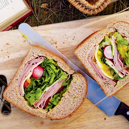 Ham and Piccalilli Picnic Loaf
