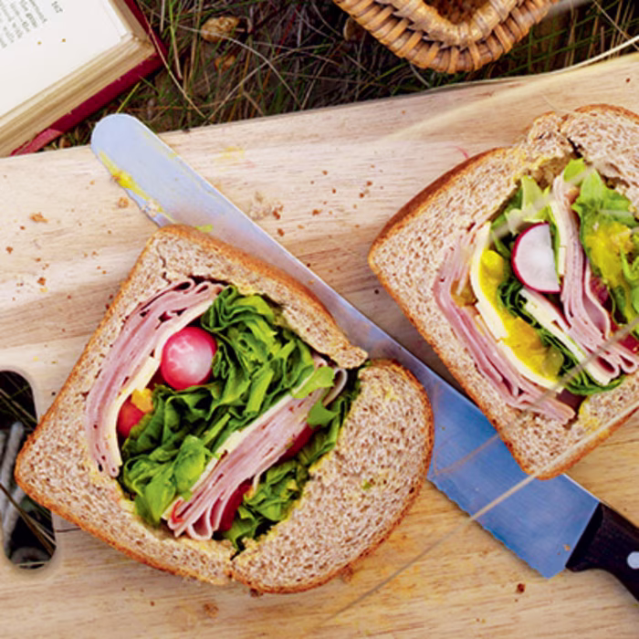 Ham and Piccalilli Picnic Loaf