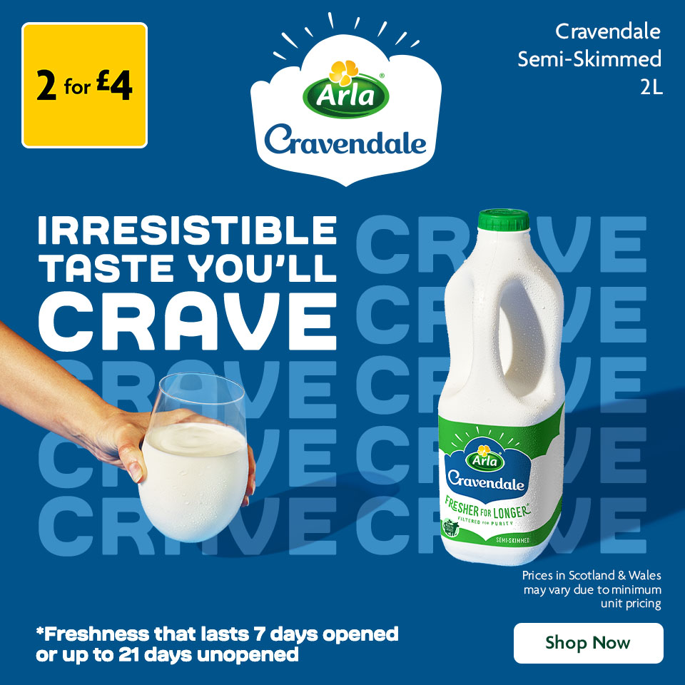 Cravendale Promotional Banner