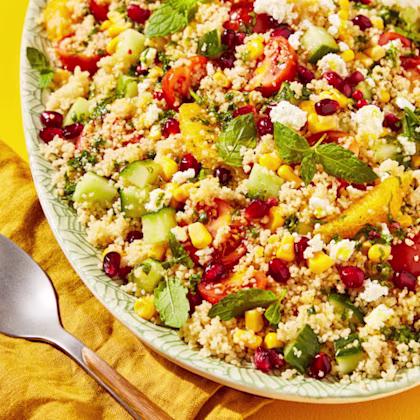 Rainbow Couscous Salad