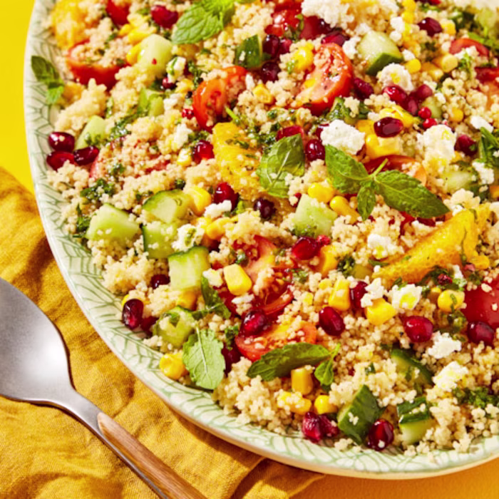 Rainbow Couscous Salad