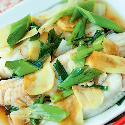 Fish with Ginger and Spring Onion