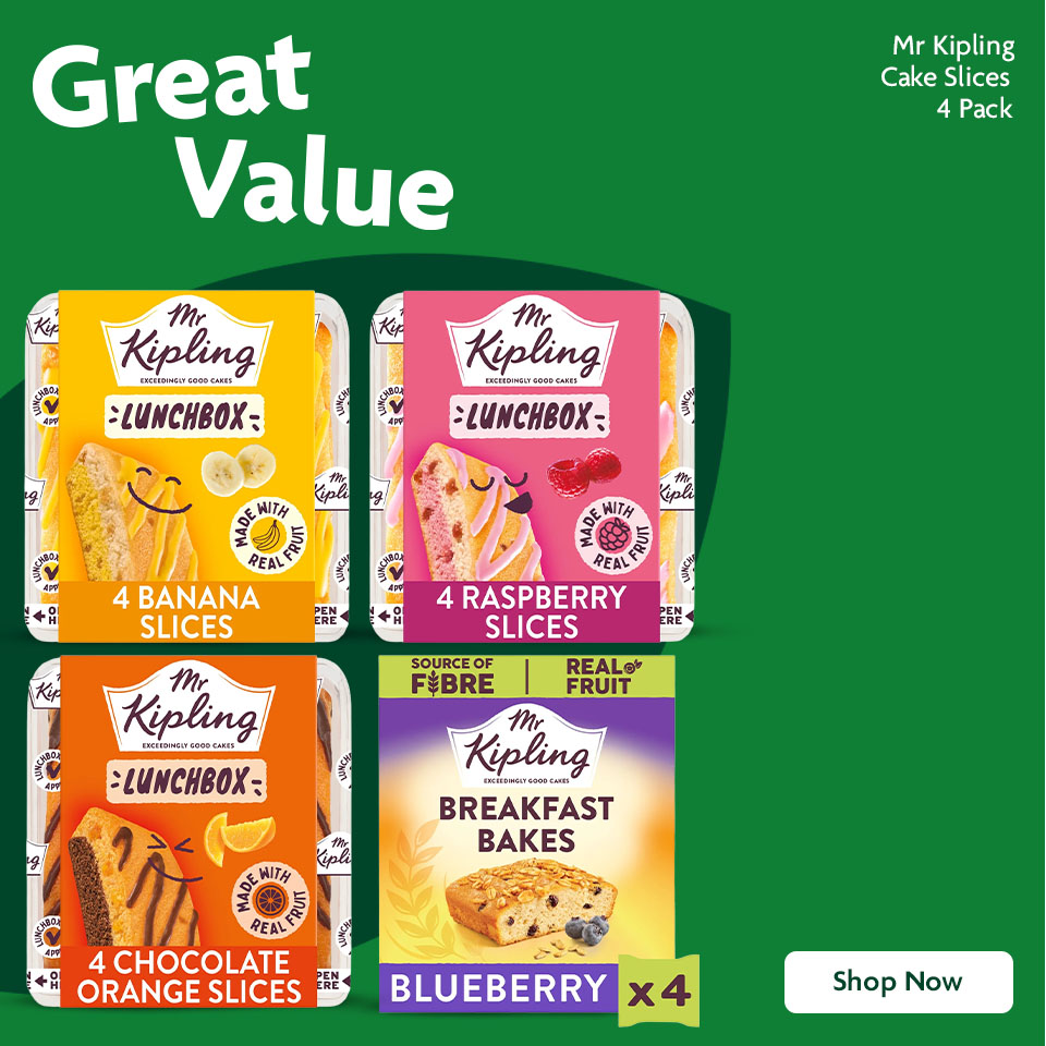 Mr Kipling Promotional Banner