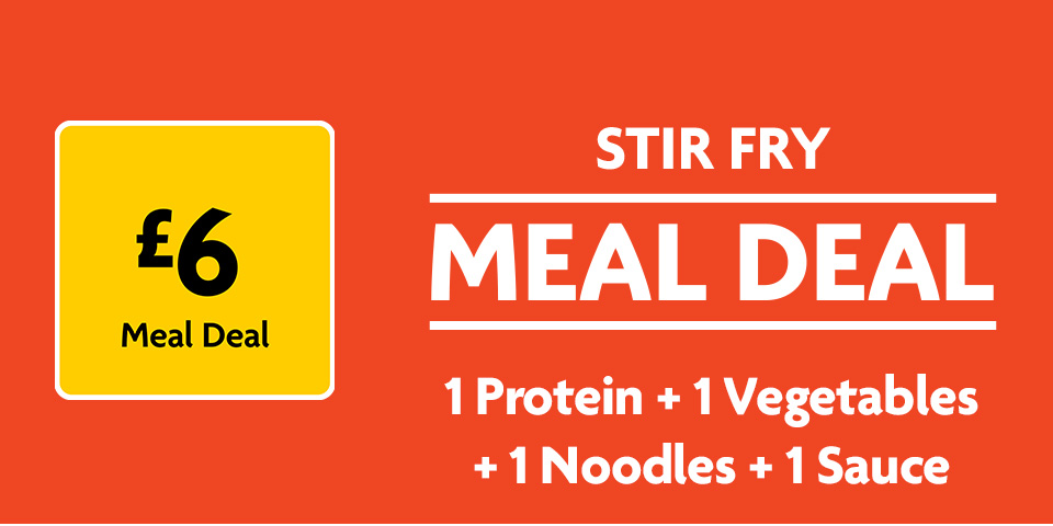 Stir Fry Offer for £3 - More Card Price