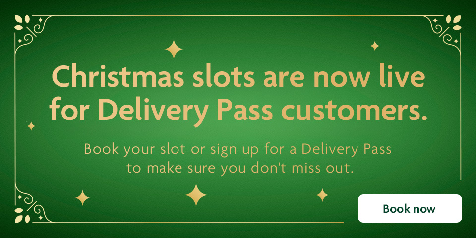 Christmas Delivery Slots