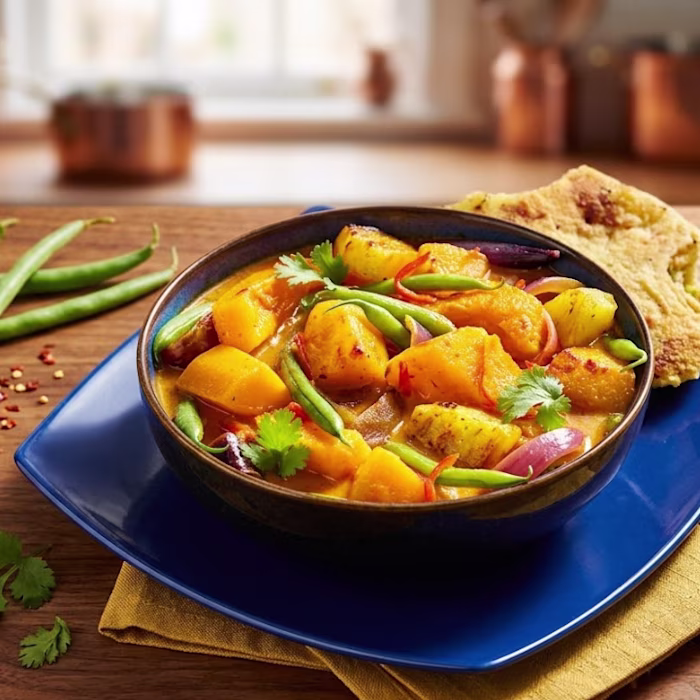 Thai Pineapple and Butternut Squash Curry