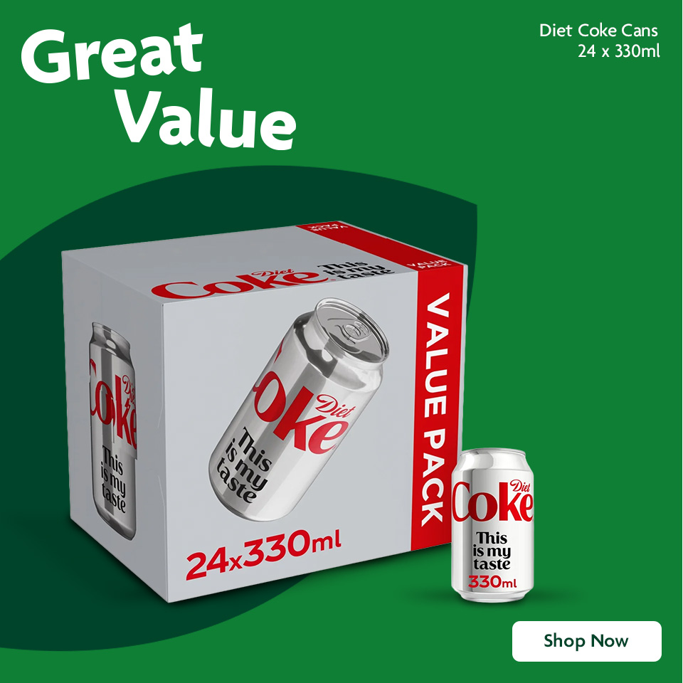 Diet Coke Promotional Banner