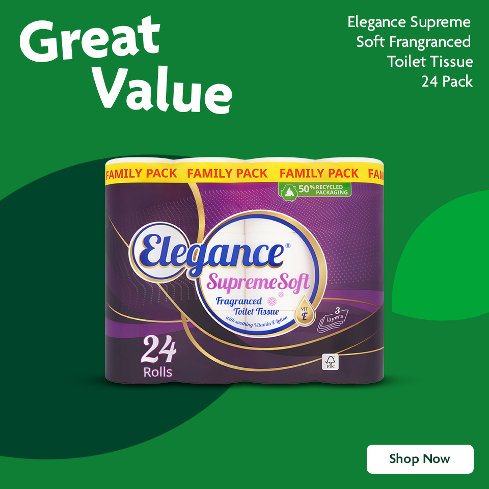 Toilet Roll Promotional Banner 