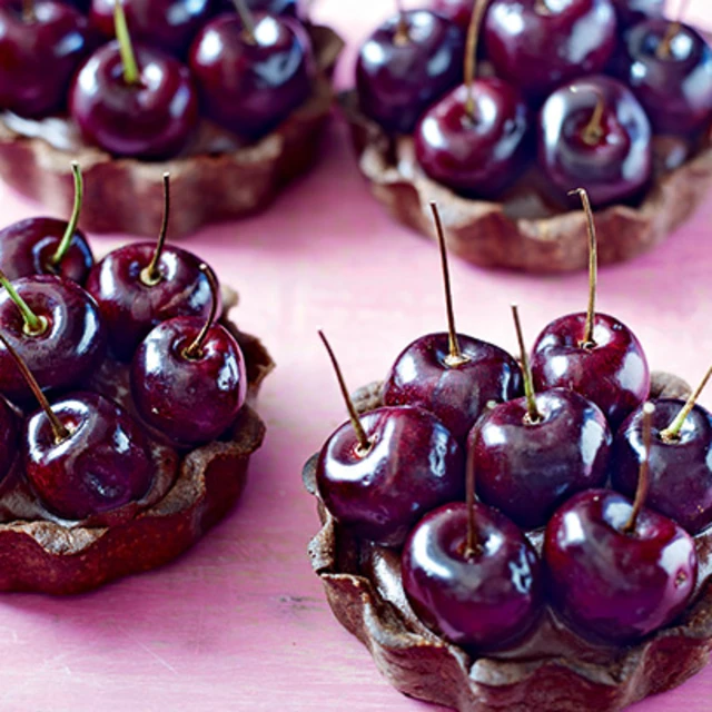 Black Forest Cherry Tartlets