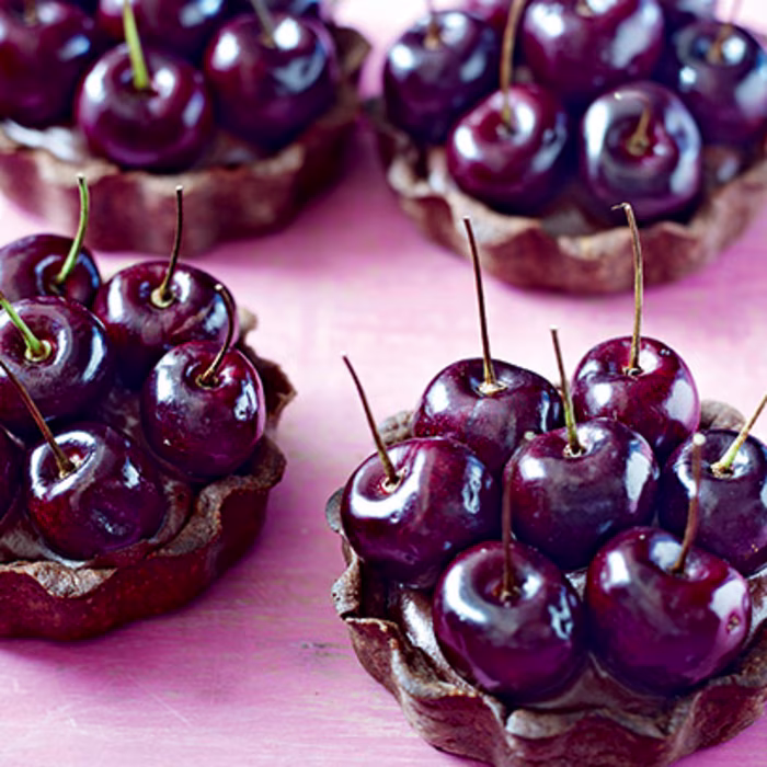 Black Forest Cherry Tartlets