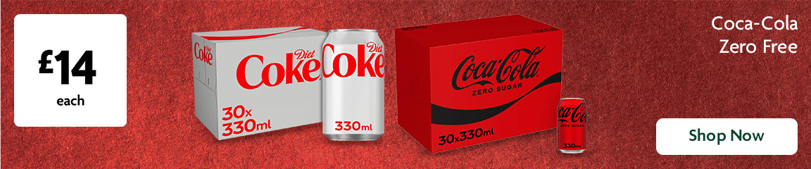 Coke promotional banner 