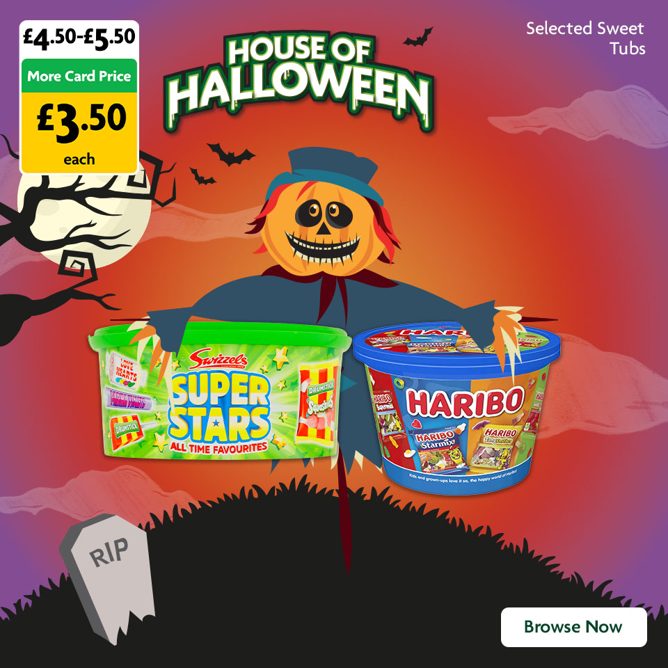 Halloween Sweet Tubs