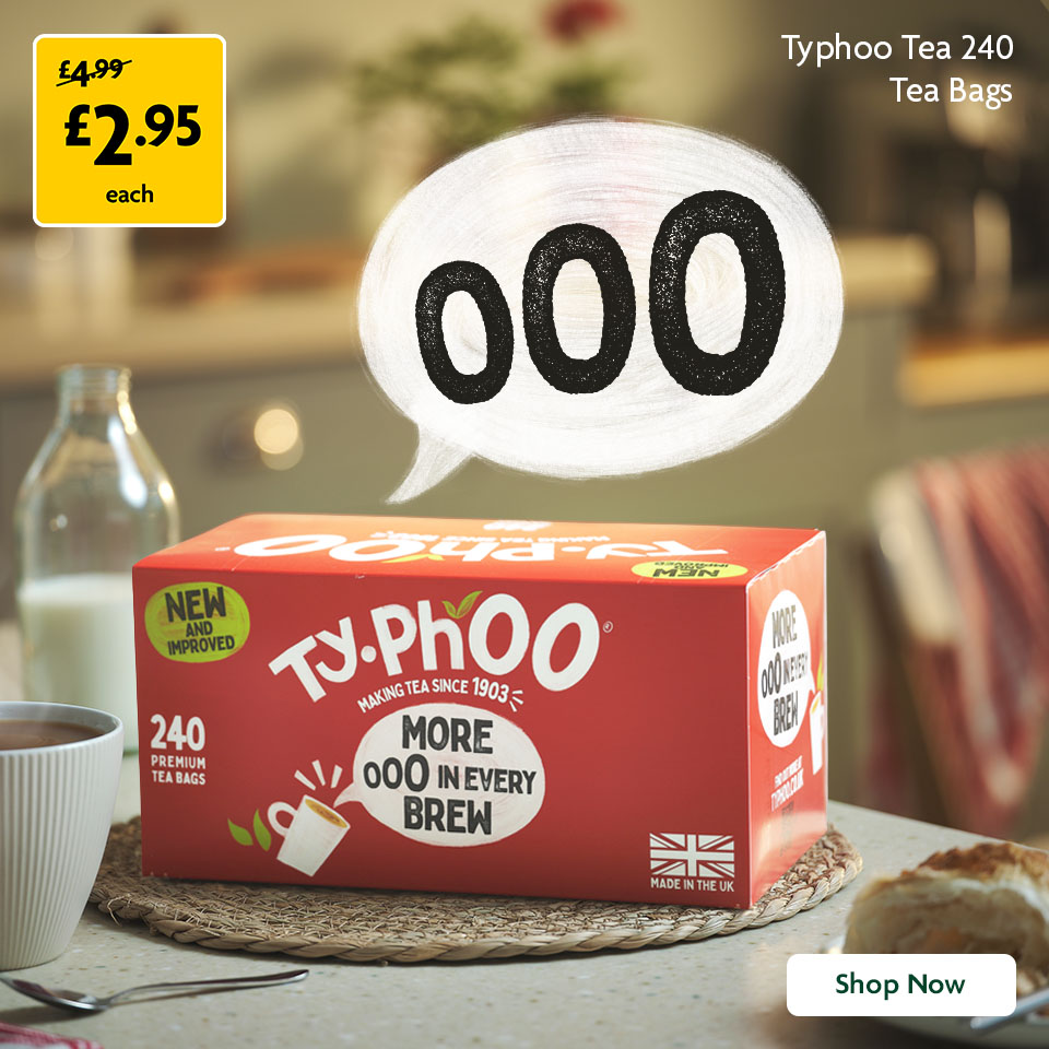 Typhoo promotional banner