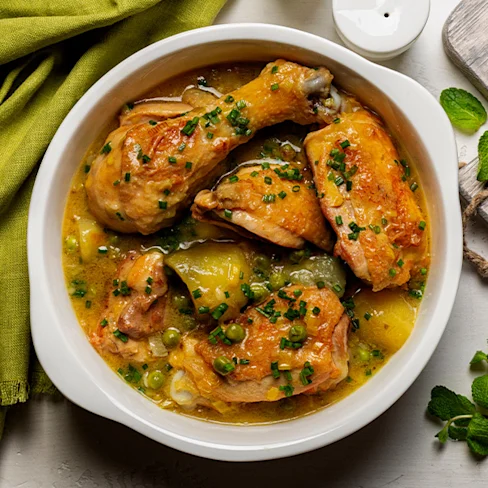 chicken stew in blow