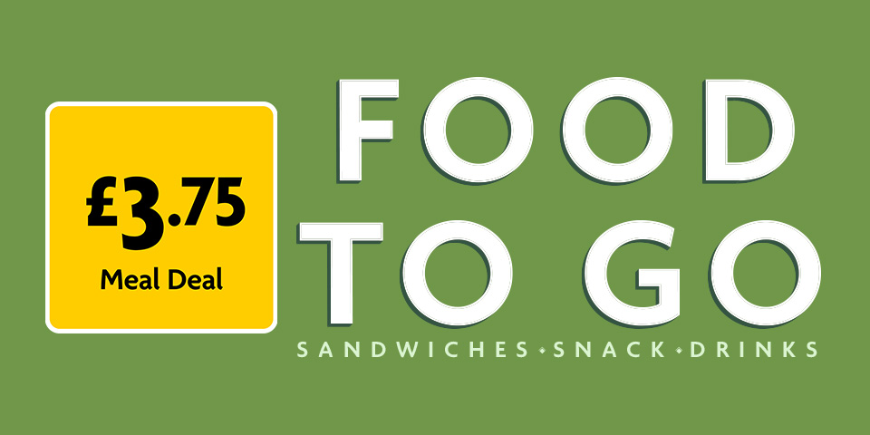 Food To Go Meal Deal for £3.75