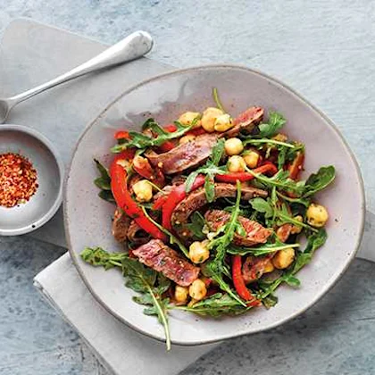 Spicy Beef and Bean Salad