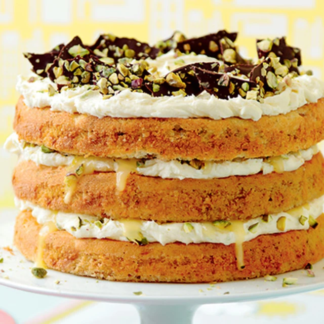 Pistachio and Lime Cake