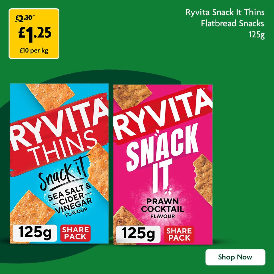 Ryvita Promotional Banner 