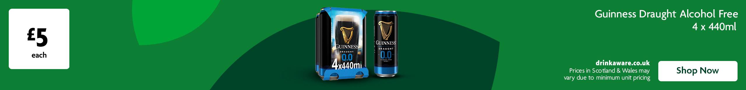 Guinness promotional banner