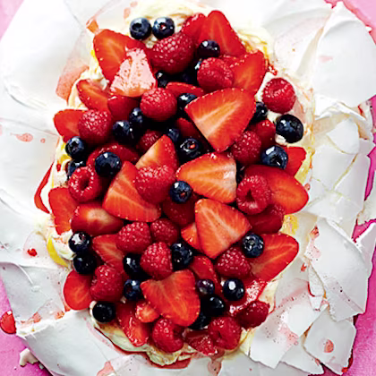 Summer Berry Pavlova