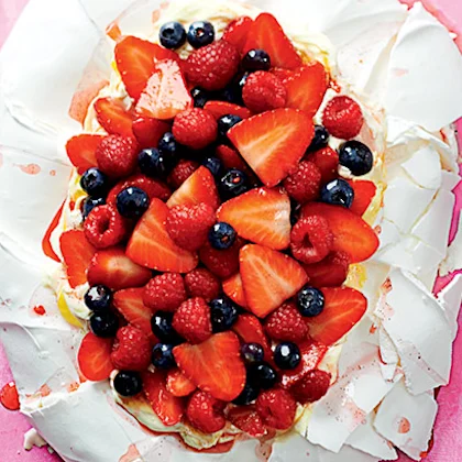 Summer Berry Pavlova