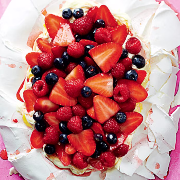 Summer Berry Pavlova