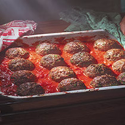 Lamb And Aubergine Meatballs