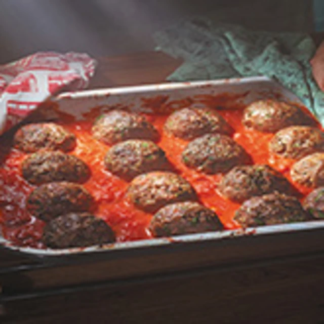 Lamb And Aubergine Meatballs