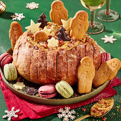 Christmas Cheesecake Cob