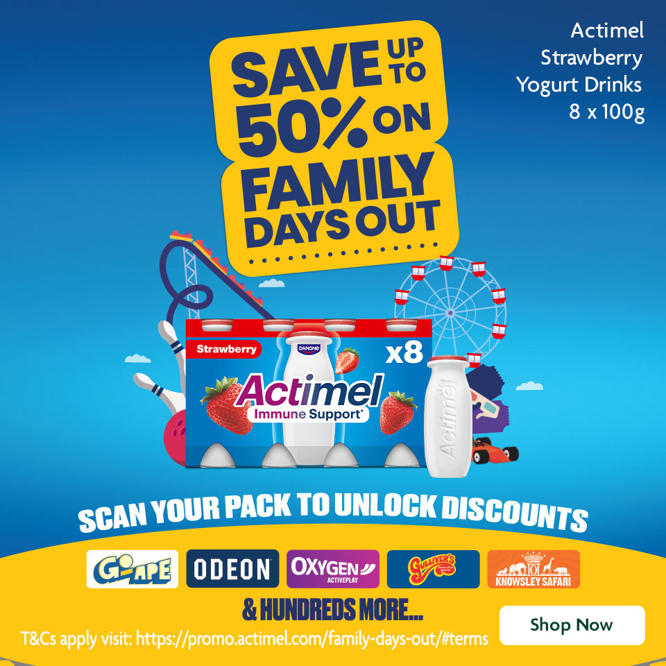 Actimel Promotional Banner