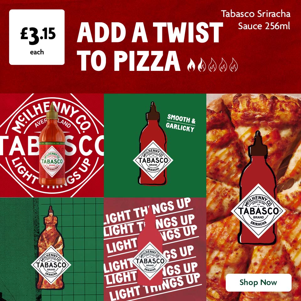 Tabasco Promotional Banner