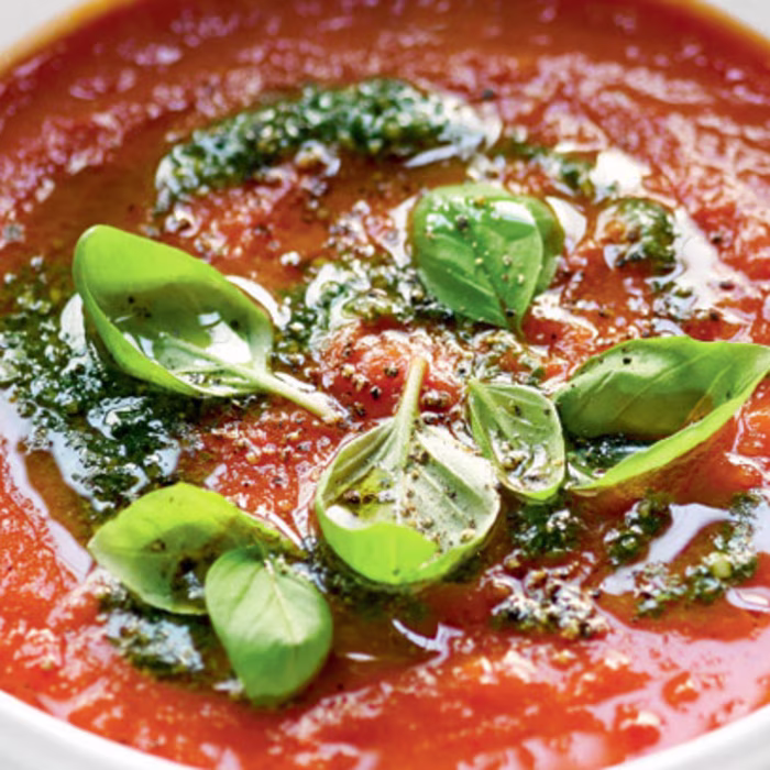 Roasted Tomato and Red Pepper Soup